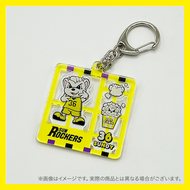 ポップコーンサンディープラモデル風キーホルダー